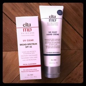 EltaMD sunscreen and hand cream